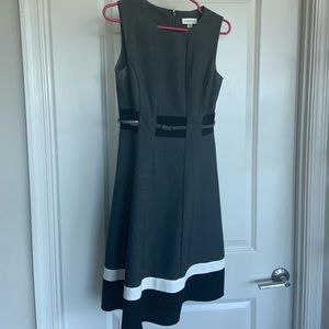 Professional Calvin Klein Dress with Belt Size 2